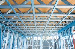 Barndo steel roof trusses in Louisiana